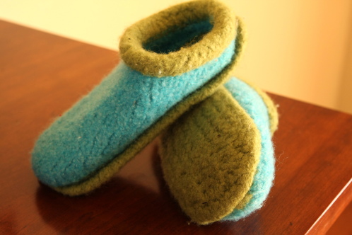 felted slipper pattern