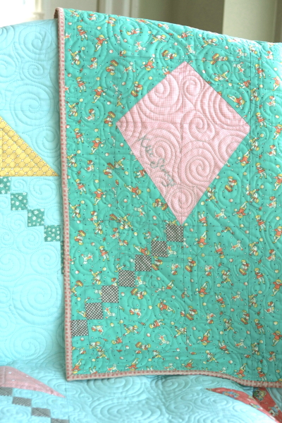 Kite Day Quilt Label by Make it Do