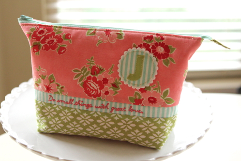 Open Wide Zipper Pouch from Make it Do